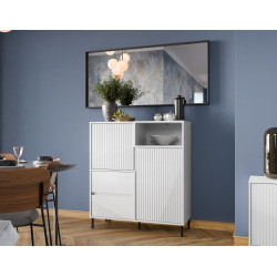Komoda Avenale AVEK03 Biały połysk Meble Wójcik Komoda Avenale AVEK03 Biały połysk Meble Wójcik