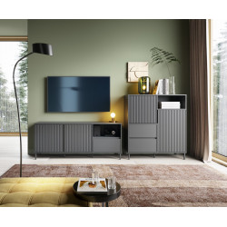 Komoda Avenale AVEK03 Antracyt Meble Wójcik Komoda Avenale AVEK03 Antracyt Meble Wójcik