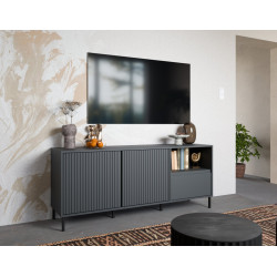 Komoda RTV Avenale AVEF01 Antracyt Meble Wójcik