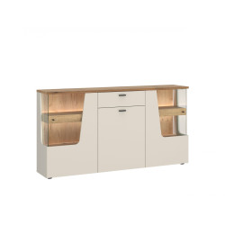 Komoda Cut Out CTUK01 Kaszmir/Dąb Coast Meble Wójcik