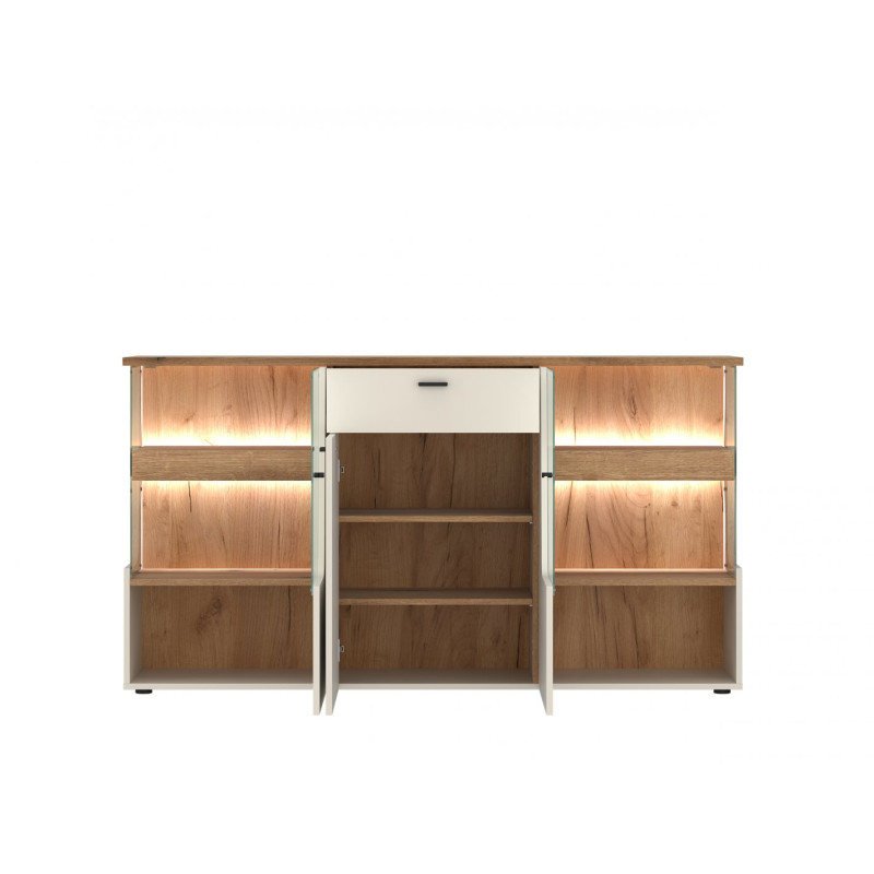 Komoda Cut Out CTUK01 Kaszmir/Dąb Coast Meble Wójcik