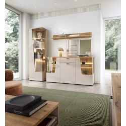 Komoda Cut Out CTUK01 Kaszmir/Dąb Coast Meble Wójcik