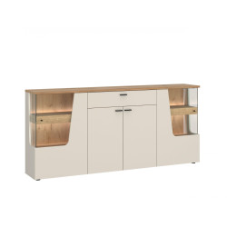 Komoda Cut Out CTUK02 Kaszmir/Dąb Coast Meble Wójcik