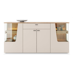 Komoda Cut Out CTUK02 Kaszmir/Dąb Coast Meble Wójcik