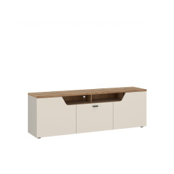 Komoda RTV Cut Out CTUF01 Dąb Coast Meble Wójcik