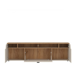 Komoda RTV Cut Out CTUF02 Dąb Coast Meble Wójcik