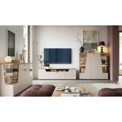 Kolekcja Cut Out - Aranżacja mebli w pokoju dziennym