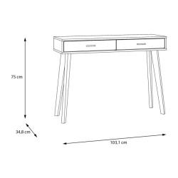 Konsola Formswift TQND221 Dąb Mauvella Meble Forte