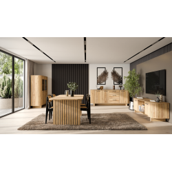 Witryna Formswift FOSV623 Dąb Mauvella Meble Forte