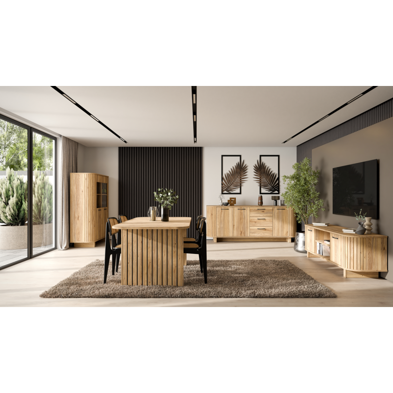 Witryna Formswift FOSV623 Dąb Mauvella Meble Forte