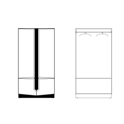 Szafa Mistic art.11 Meble Gołąb Kolekcja Mistic Szafa Mistic art.11 Meble Gołąb Kolekcja Mistic