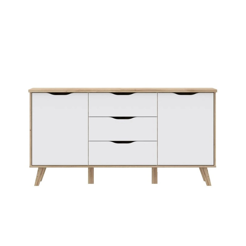 Komoda Vankka VNKK231 Dąb/Biały Meble Forte
