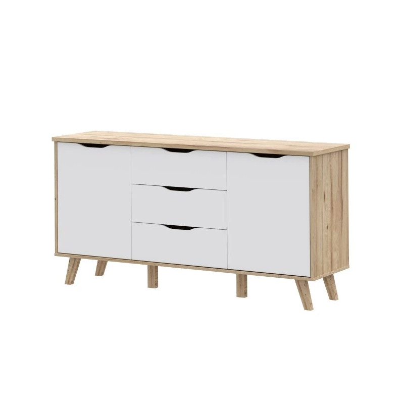 Komoda Vankka VNKK231 Dąb/Biały Meble Forte
