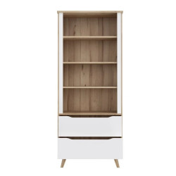 Regał otwarty Vankka VNKR713 Dąb/Biały Meble Forte