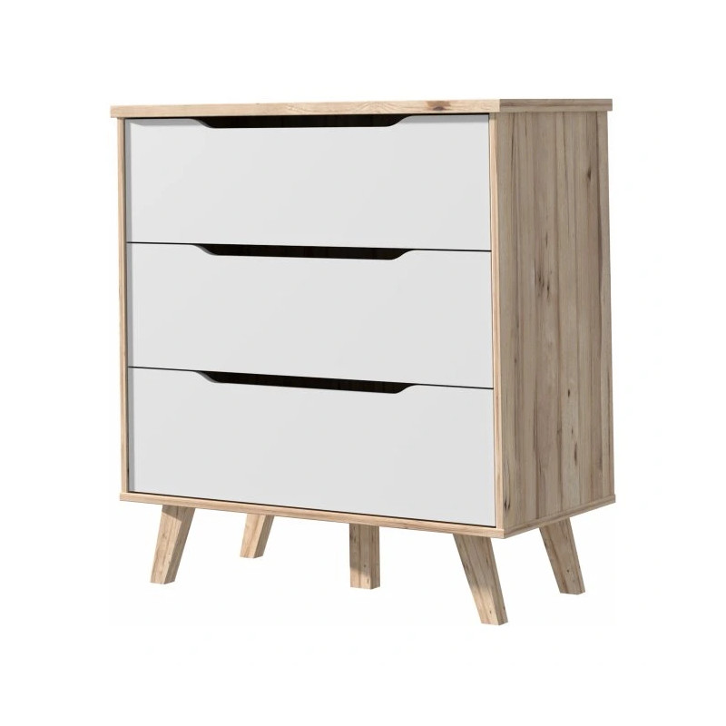 Komoda Vankka FINVNKK212 Dąb/Biały Meble Forte