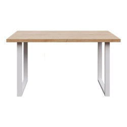 Stół 140x90cm CHESAPEAKE TBLT441 Dąb Riviera/Biały Meble Forte