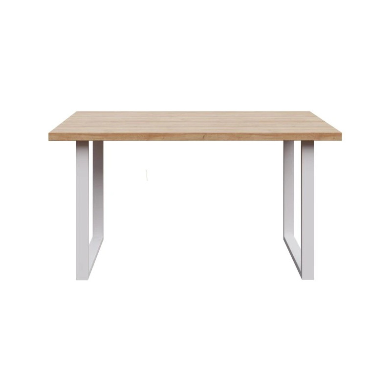 Stół 140x90cm CHESAPEAKE TBLT441 Dąb Riviera/Biały Meble Forte