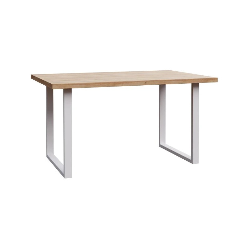 Stół 140x90cm CHESAPEAKE TBLT441 Dąb Riviera/Biały Meble Forte