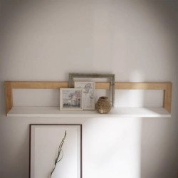 Półka ścienna 150 cm CHESAPEAKE HVKB01 Dąb Riviera/Dąb Śnieżny