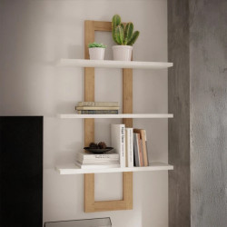 Półka pionowa 70 cm CHESAPEAKE HVKB02 Dąb Riviera/Dąb Śnieżny