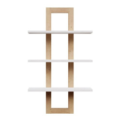 Półka pionowa 70 cm CHESAPEAKE HVKB02 Dąb Riviera/Dąb Śnieżny