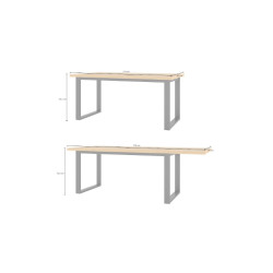 Stół rozkładany Halle 92 Helvetia