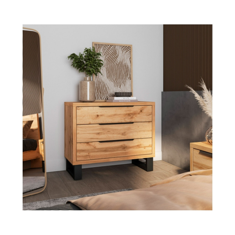 Komoda Halle S 27 Dąb Wotan Helvetia