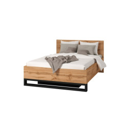 Łóżko 140 Halle S 50 Dąb Wotan Helvetia Łóżko 140 Halle S 50 Dąb Wotan Helvetia