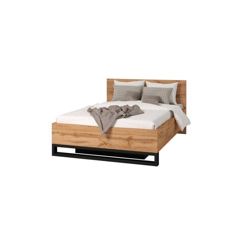 Łóżko 140 Halle S 50 Dąb Wotan Helvetia