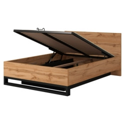 Łóżko 140 Halle S 50 Dąb Wotan Helvetia