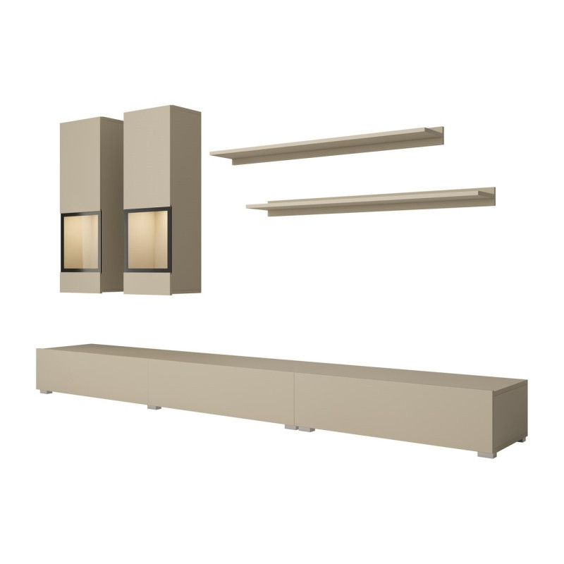 Meblościanka Baros Typ 10 Beż jasny Helvetia