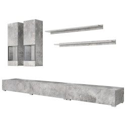 Meblościanka Baros Typ 10 Jasny Beton Helvetia