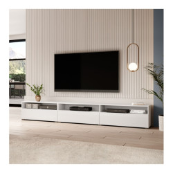 Szafka RTV Baros Typ 40 Biały Połysk Helvetia