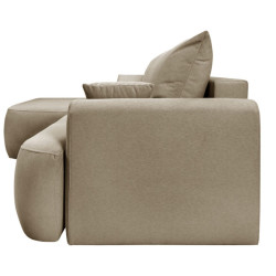 Nowoczesny tapicerowany narożnik Coco beżowy / whisper 3