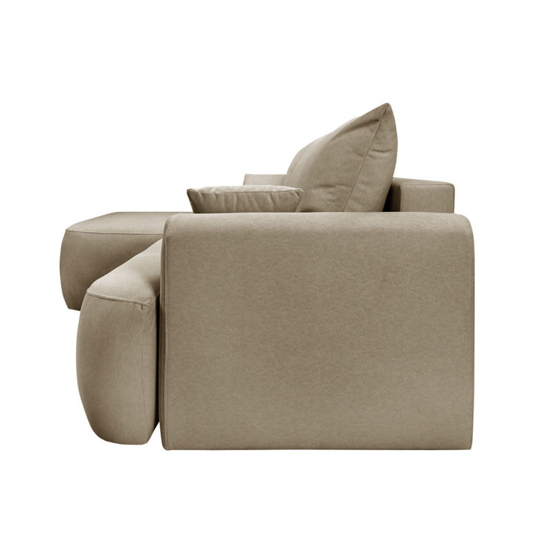 Nowoczesny tapicerowany narożnik Coco beżowy / whisper 3