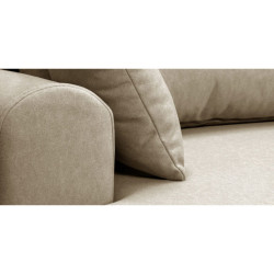 Nowoczesny tapicerowany narożnik Coco beżowy / whisper 3