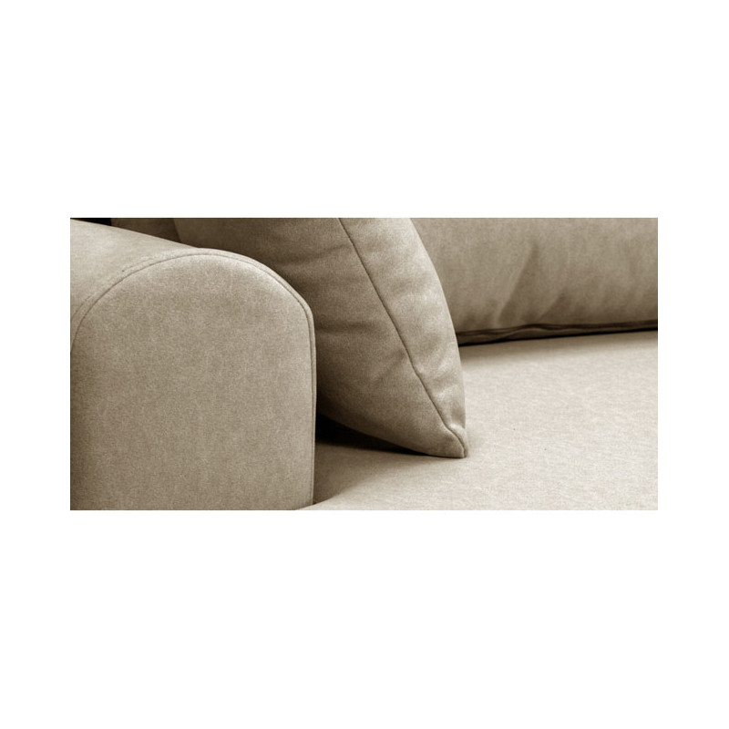 Nowoczesny tapicerowany narożnik Coco beżowy / whisper 3