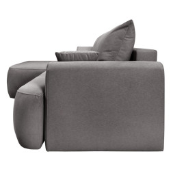 Nowoczesny tapicerowany narożnik Coco brązowy / whisper 5