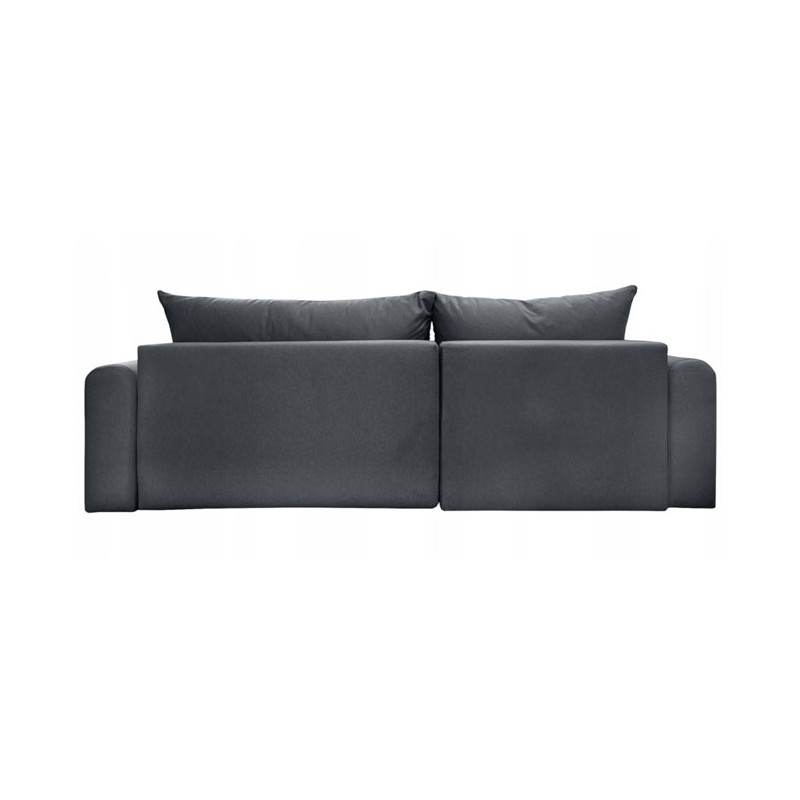 Nowoczesny tapicerowany narożnik Coco grafitowy / whisper 19