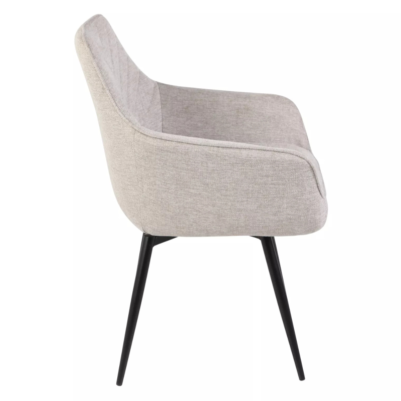 Krzesło tapicerowane Servio Brego Brego 31 jasny beż