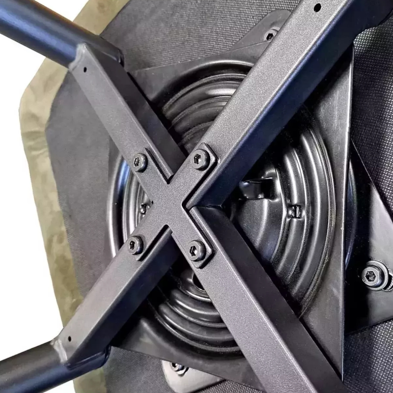 Krzesło tapicerowane Servio Velvet Bluvel 40 ciemny beż