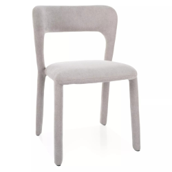 Krzesło tapicerowane Vico Wind 84 szare