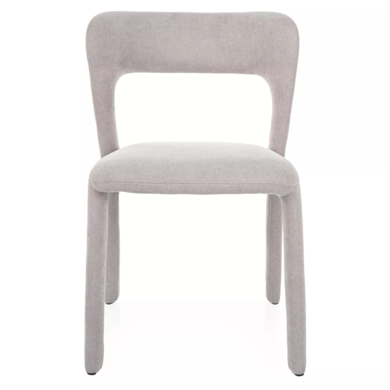 Krzesło tapicerowane Vico Wind 84 szare