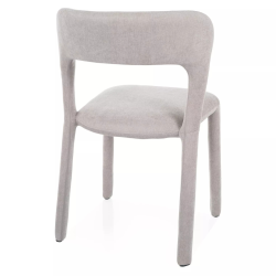 Krzesło tapicerowane Vico Wind 84 szare