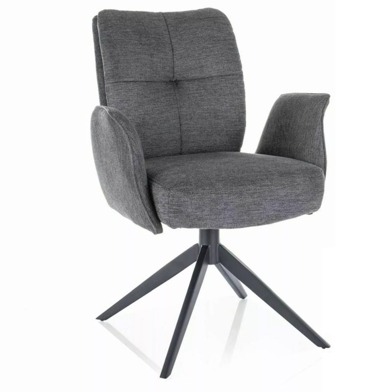 Krzesło obrotowe Wing Brego 18 ciemny szary Krzesło obrotowe Wing Brego 18 ciemny szary