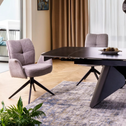 Krzesło obrotowe Wing Brego 02 jasny szary Krzesło obrotowe Wing Brego 02 jasny szary