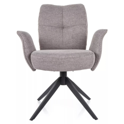 Krzesło obrotowe Wing Brego 07 szare Krzesło obrotowe Wing Brego 07 szare