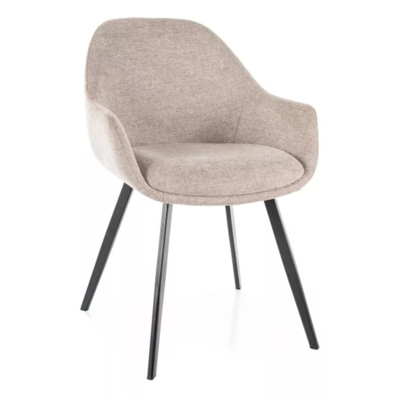 Krzesło tapicerowane Vico Brego 34 beżowe