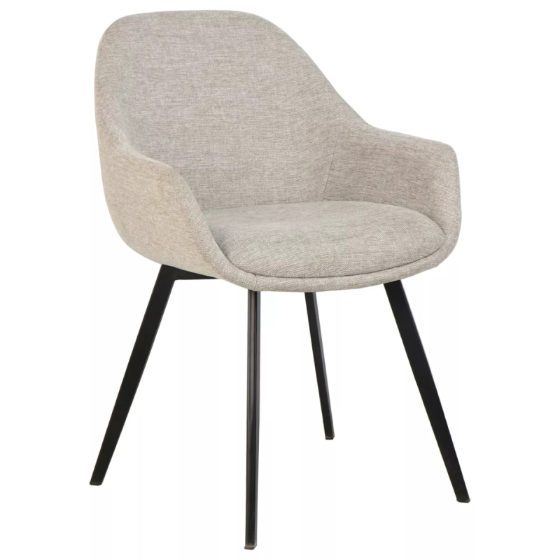 Krzesło tapicerowane Vico Brego 31 jasny beż