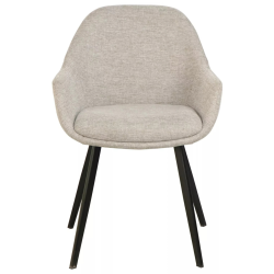 Krzesło tapicerowane Vico Brego 31 jasny beż
